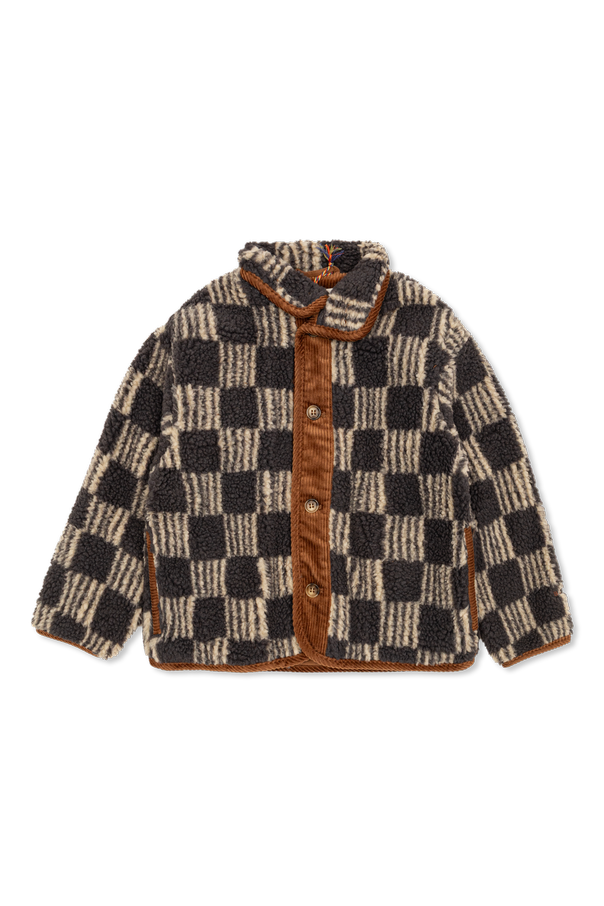 Fleece checkered jacket od Bobo Choses