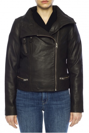 AllSaints 'Bales' funnel collar jacket