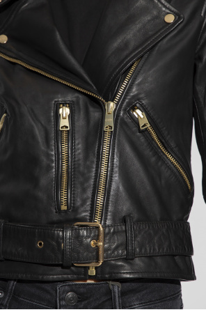 AllSaints ‘Balfern’ leather Boston jacket
