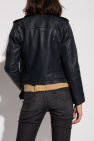 AllSaints NAVY BLUE ‘Balfern’ biker jacket
