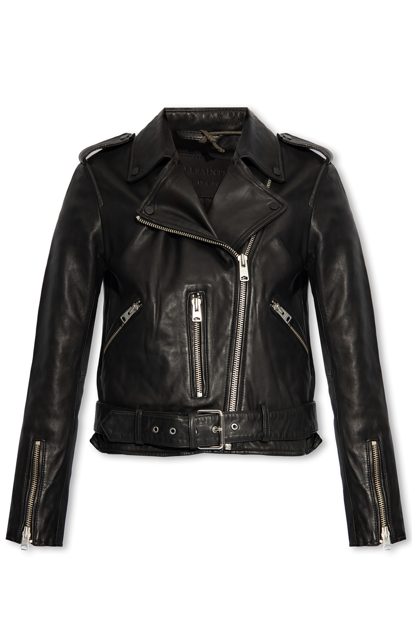 AllSaints ‘Balfern’ leather frott jacket