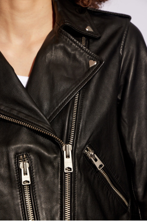AllSaints Leather Jacket 'Balfern'