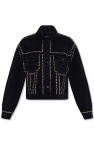 AllSaints ‘Bella Studded’ denim studded jacket