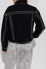 AllSaints ‘Bella Studded’ denim studded jacket