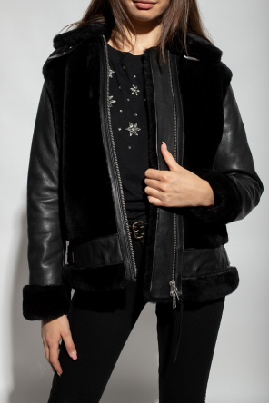 AllSaints ‘Bexley’ leather this jacket