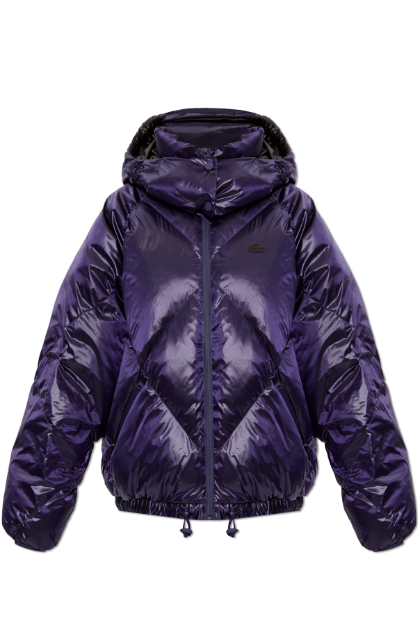 Down jacket with logo od Lacoste