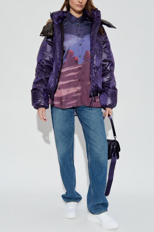 Lacoste Down jacket with logo