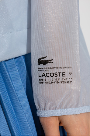 Lacoste Lightweight jacket with hood