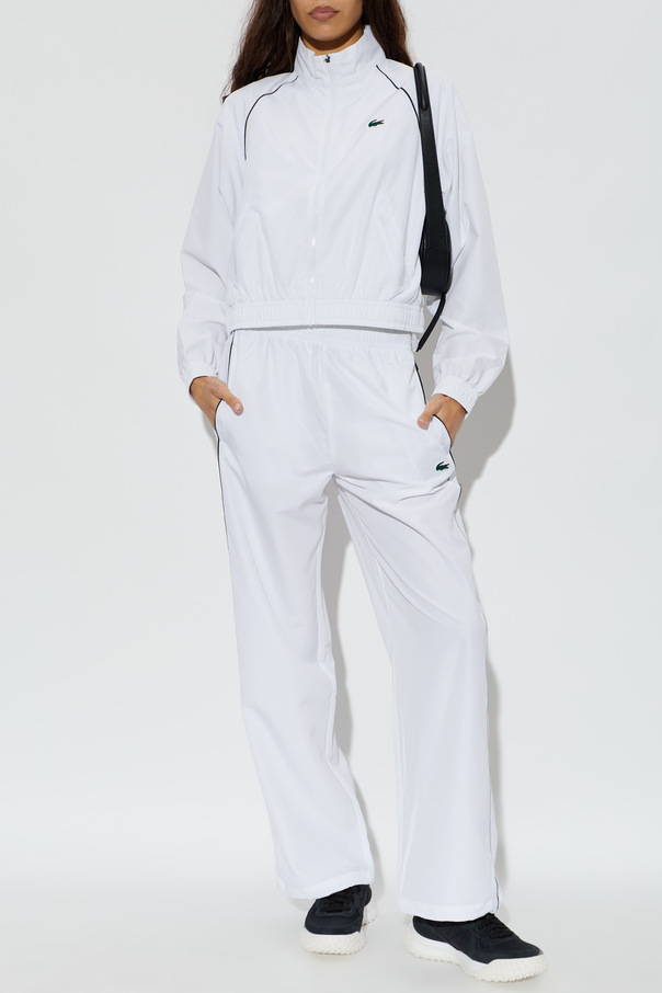 Lacoste Lightweight stand-up collar jacket