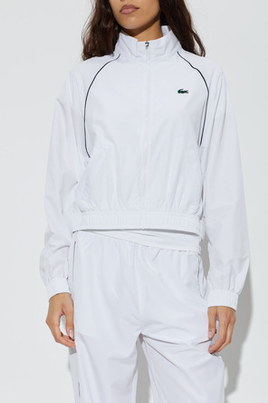 Lacoste Lightweight stand-up collar jacket