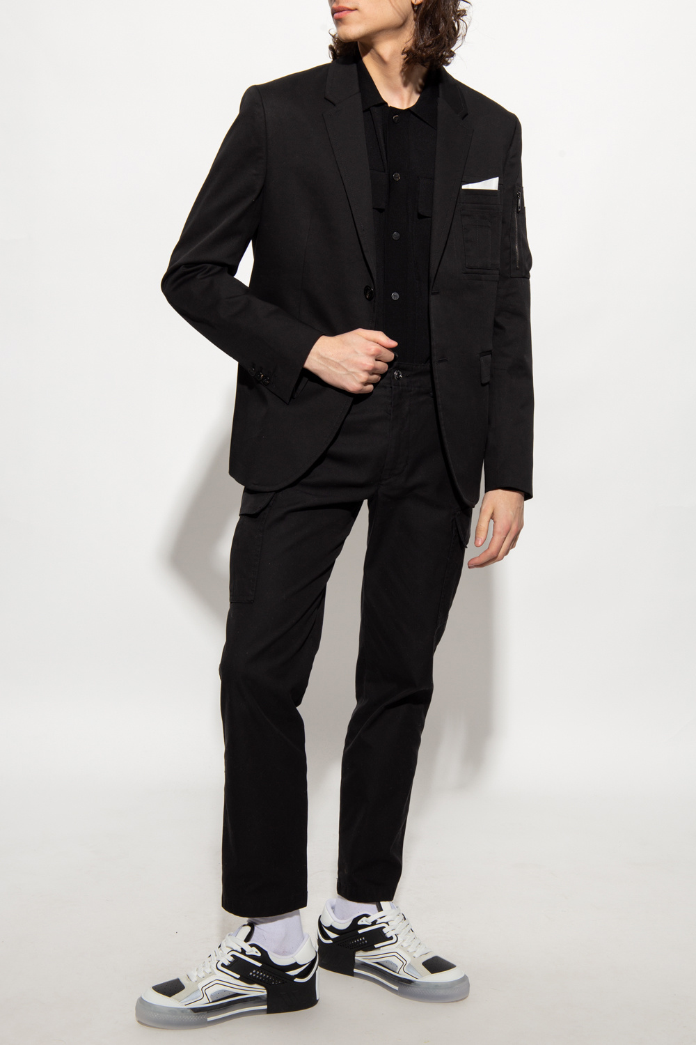 Neil Barrett Blazer with pocket square