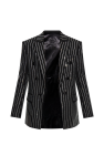 Balmain Black Laced Shoulder Sweater