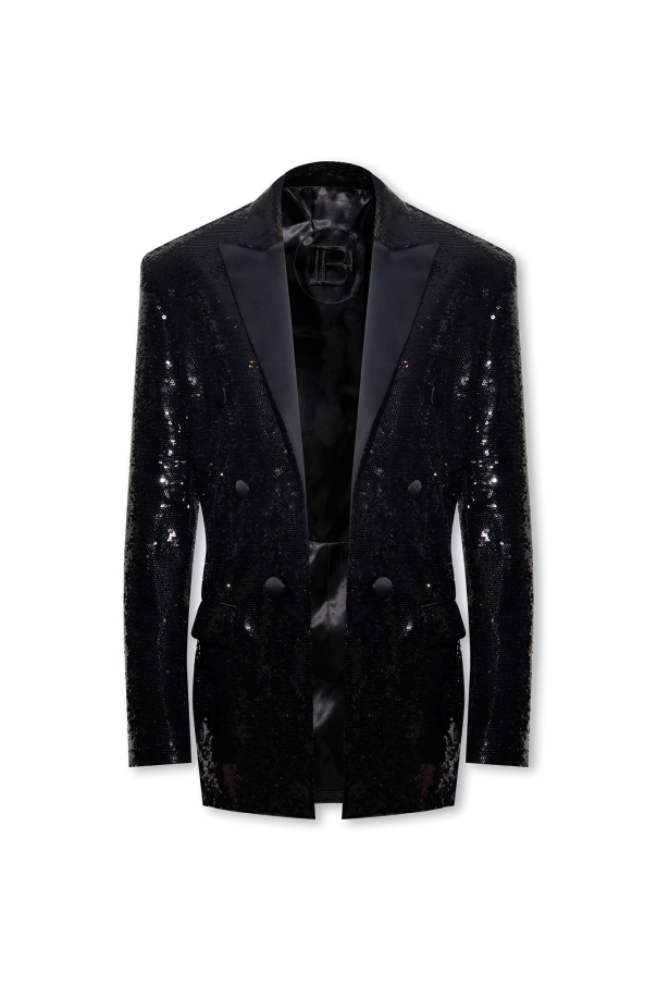 Sequinned blazer od Balmain