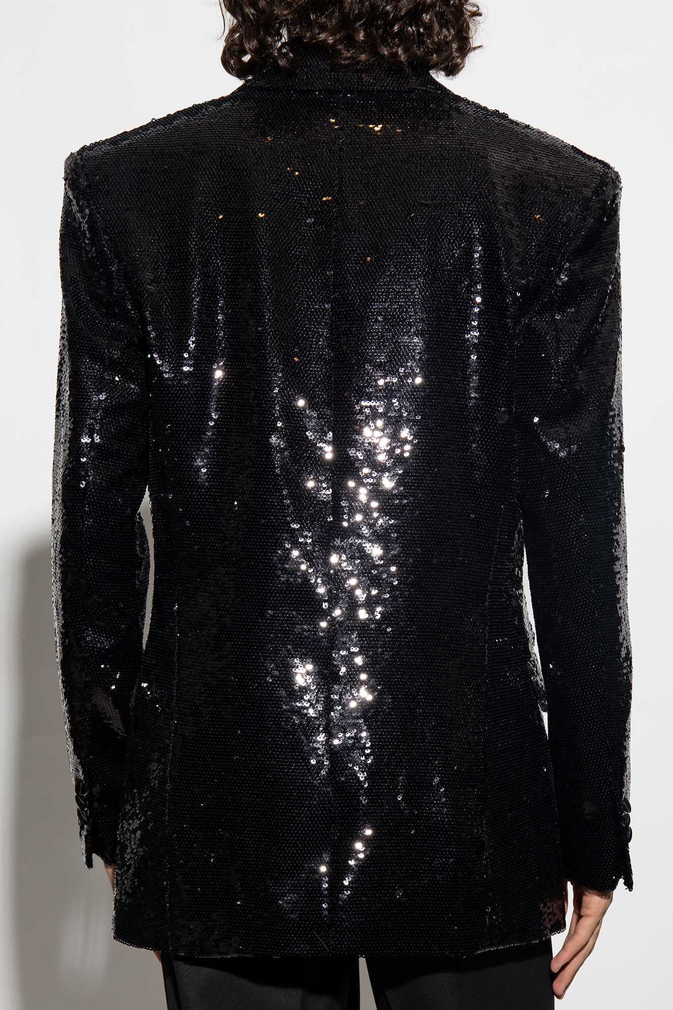 balmain bodysuit Sequinned blazer