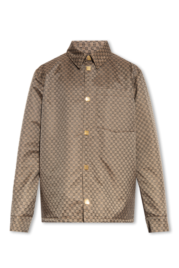 Monogrammed jacket od Balmain