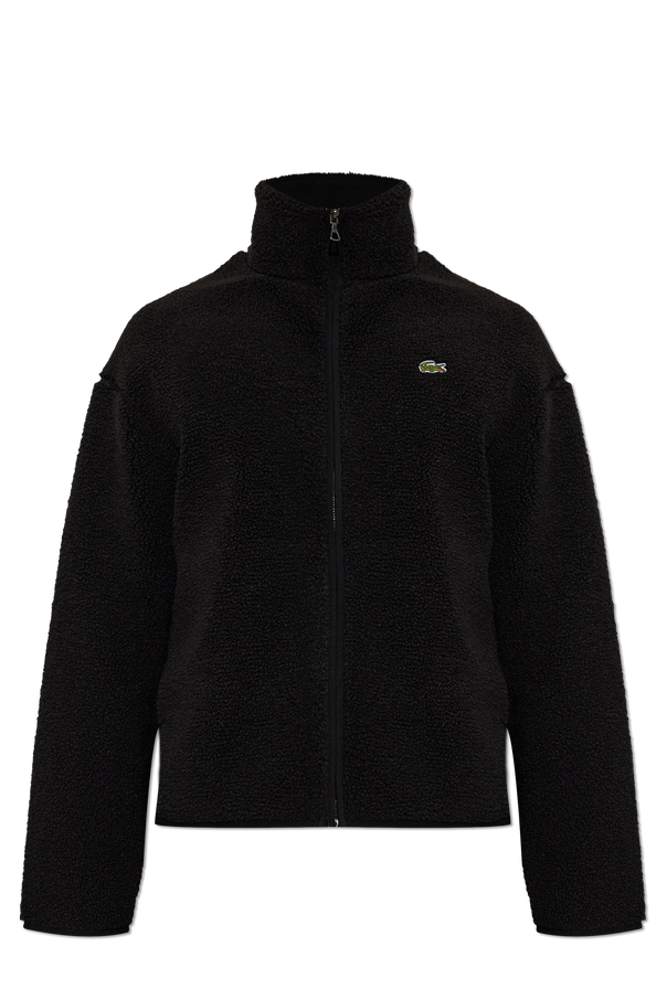 Lacoste Teddy Fleece with Stand-Up Collar od Lacoste
