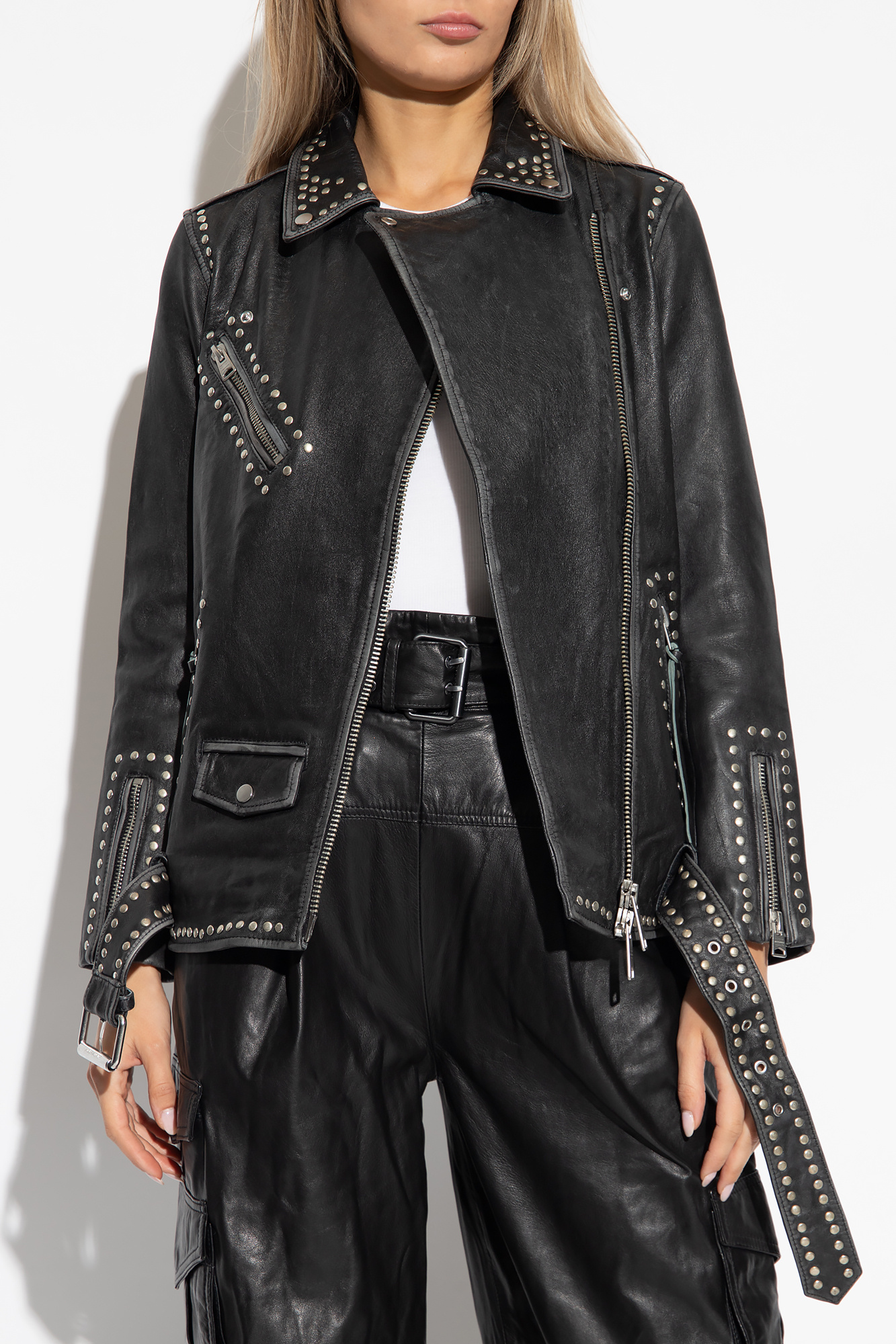 AllSaints ‘Billie’ leather jacket