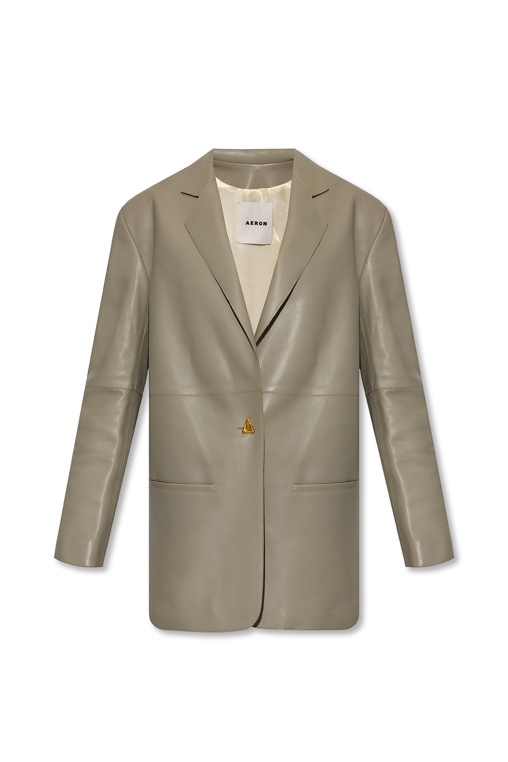 Aeron ‘Mercedes’ leather blazer