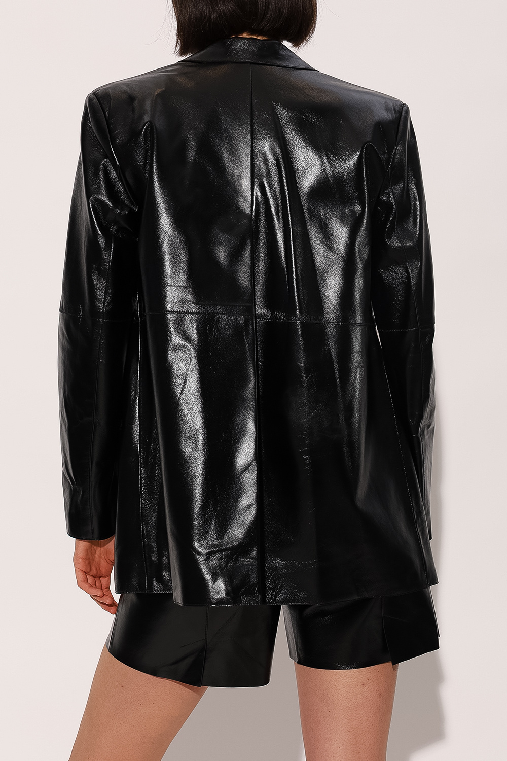 Aeron ‘Mercedes’ leather blazer
