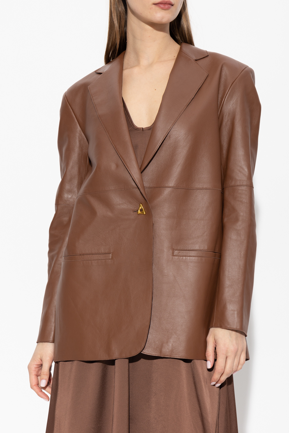 Aeron Leather blazer