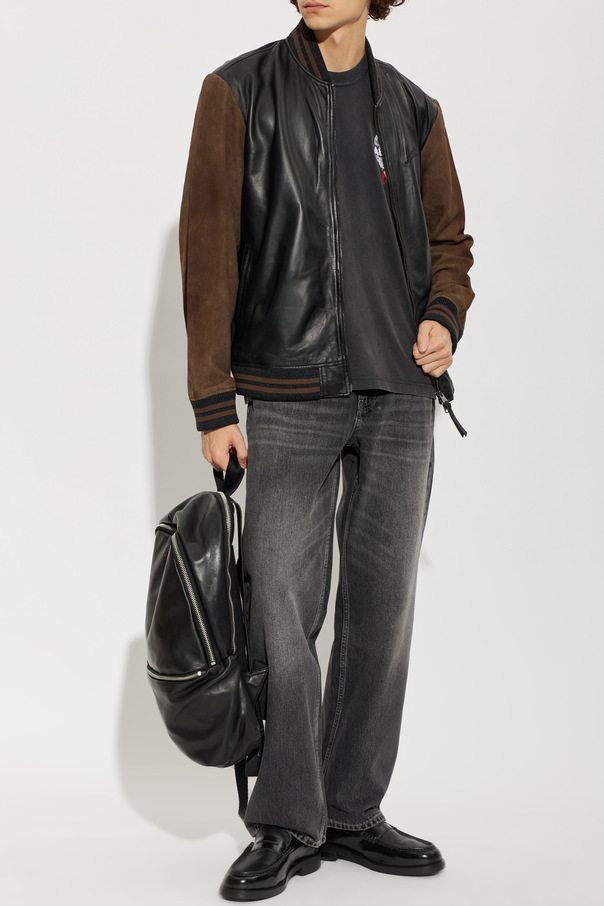 AllSaints Lederjacke ‚Blanco‘ im Bomberstil