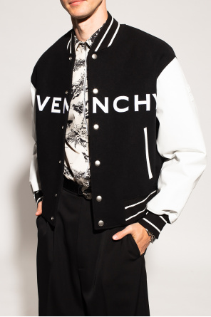 Givenchy Givenchy logo print denim jacket
