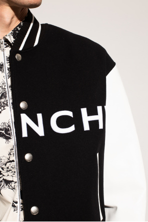Givenchy Givenchy logo print denim jacket