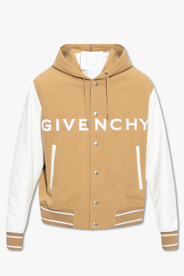 givenchy facture Jacket with logo