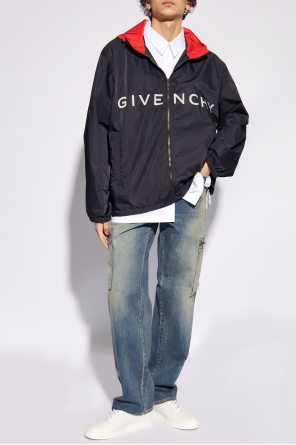 Isabel Marant geometric-print pullover hoodie od Givenchy