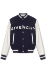 Givenchy Kids chain-print zip-up bomber jacket