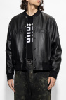 Givenchy Leather bomber jacket