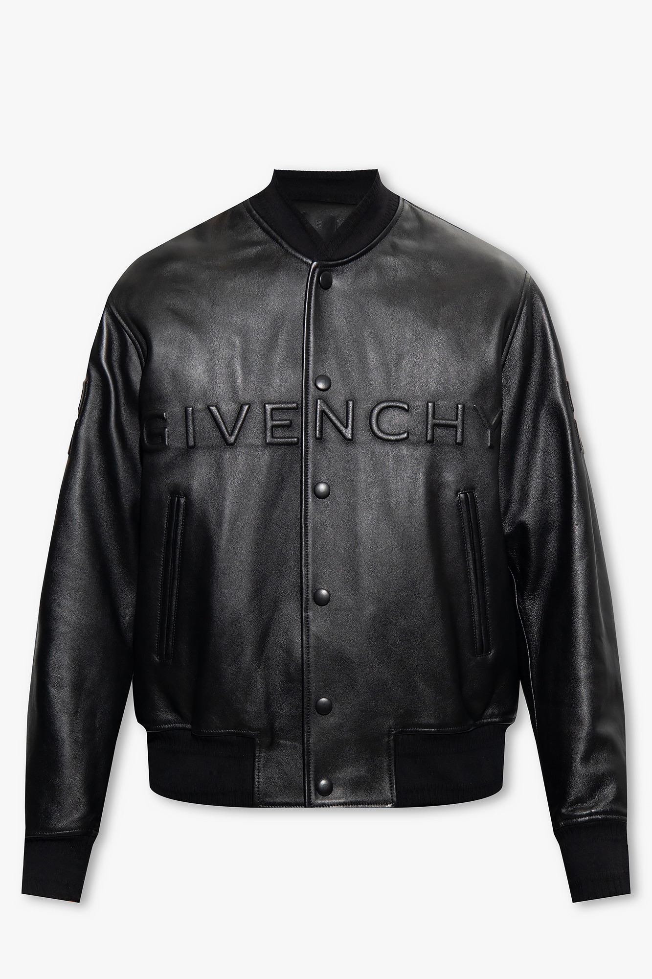 Givenchy Leather bomber jacket