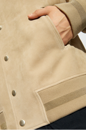 Givenchy Leather 'bomber' jacket