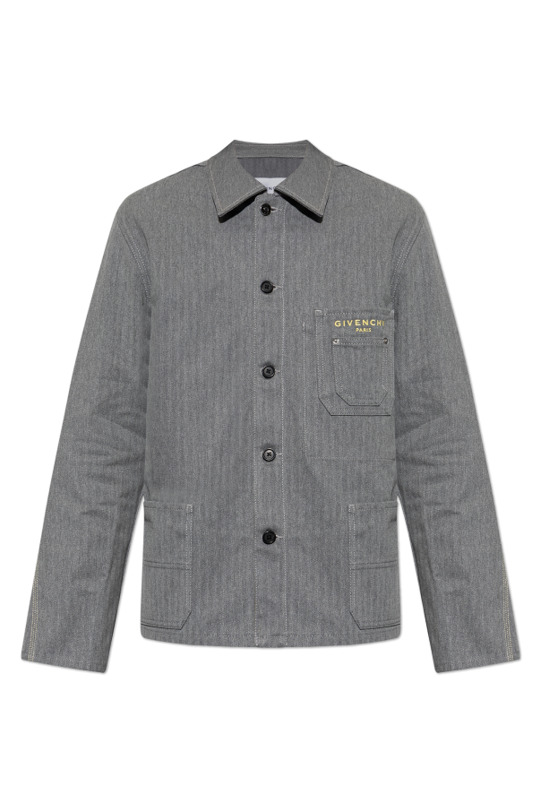 Denim jacket with logo od Givenchy