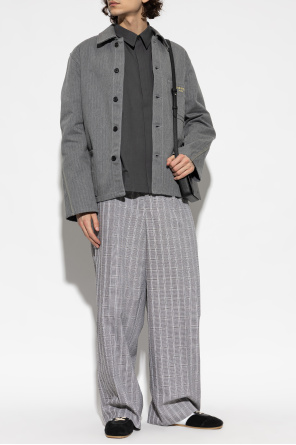 Denim jacket with logo od Givenchy