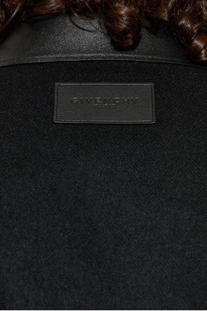 Givenchy Jacket with leather collar