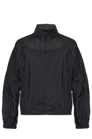 Light jacket with stand-up collar