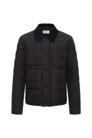 Padded jacket with collar