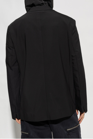 Givenchy Dwuwarstwowa kurtka z kapturem
