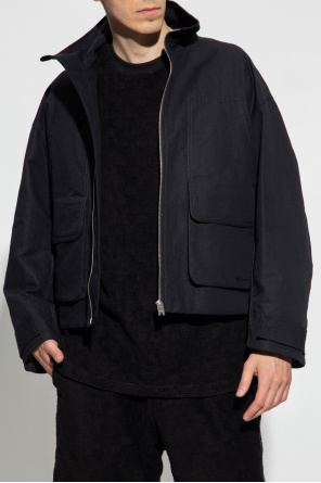 Ambush cape-style hooded jacket