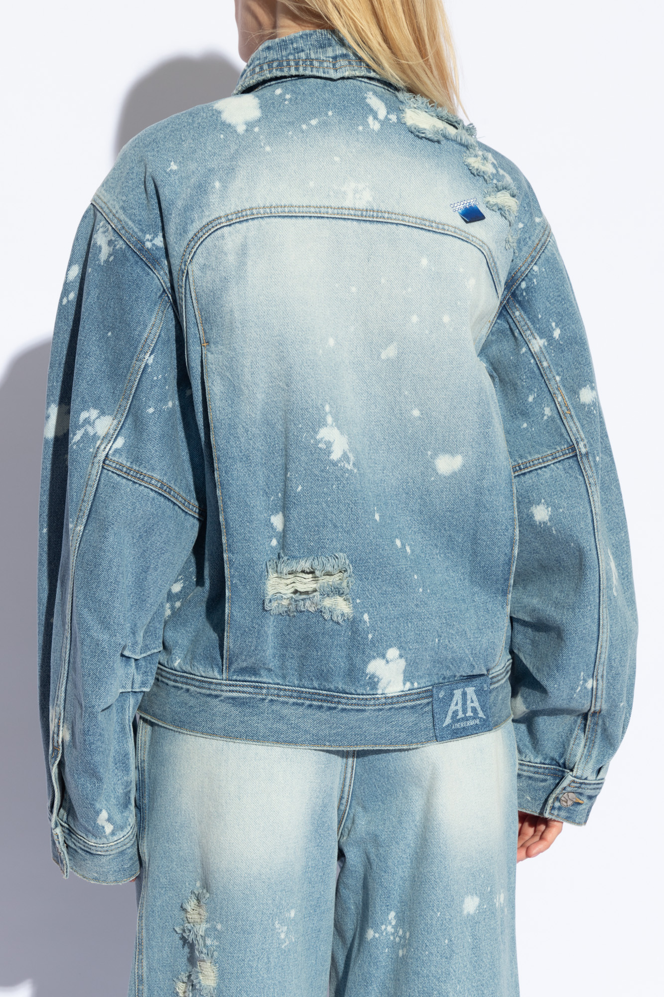 Ader Error Denim Heart jacket