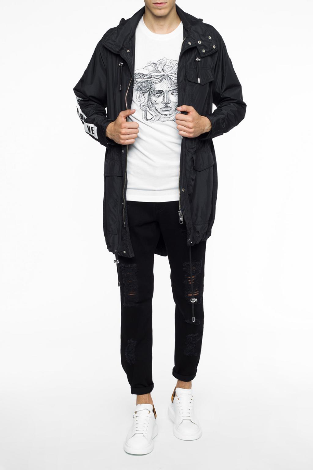 versace parka jacket