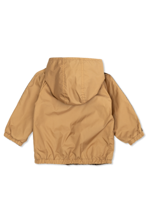 Fendi Kids Reversible jacket with hood