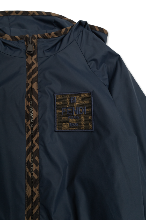 Fendi Kids Kurtka z logo