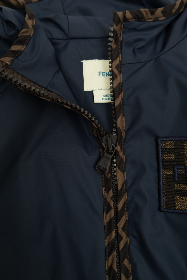Fendi Kids Kurtka z logo