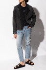 AllSaints 'Burgess' biker denim Joma jacket