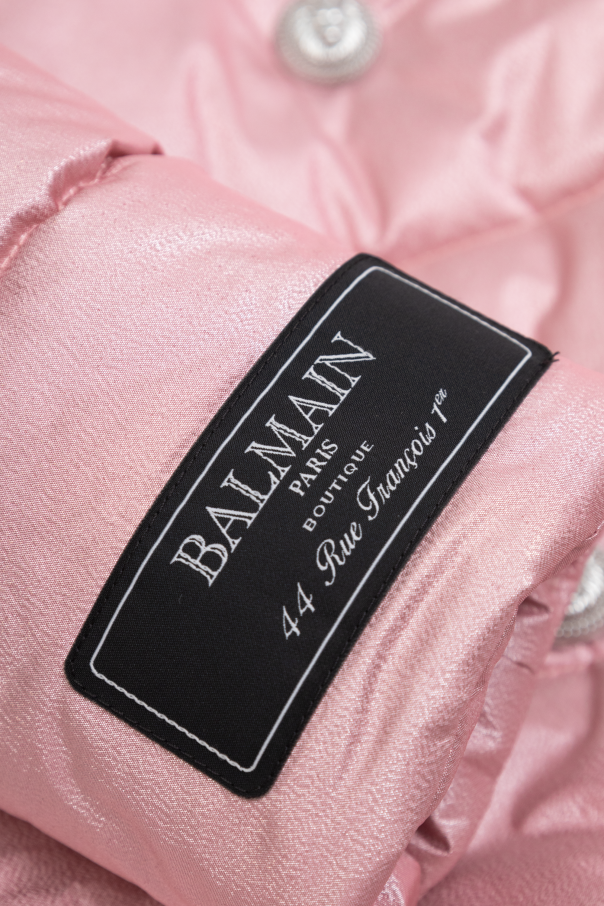 Balmain Kids Hooded Jacket