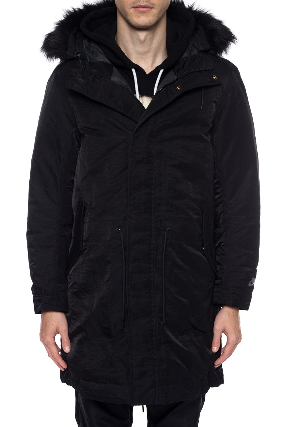 nike hooded parka