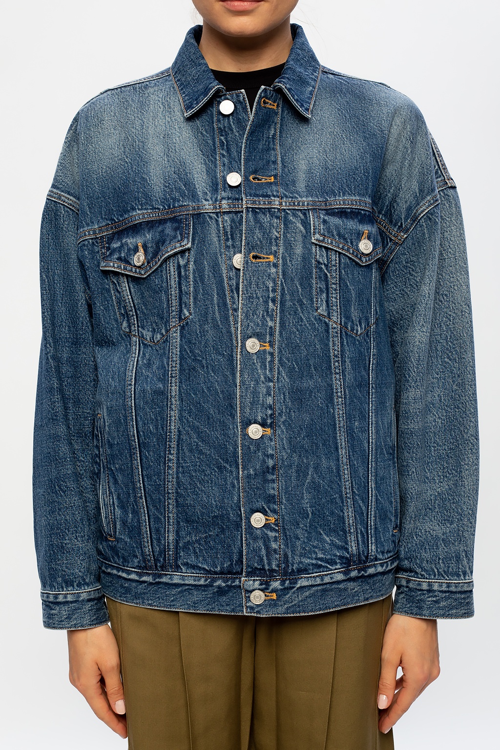 givenchy Zip Denim jacket