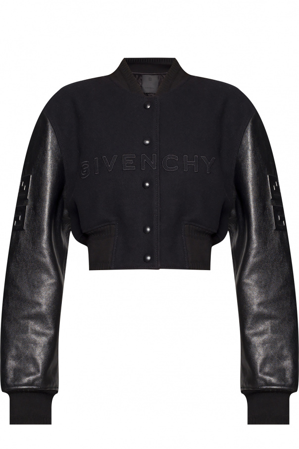 Givenchy Cropped jacket with logo